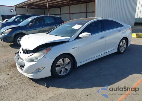 2013 Hyundai Sonata Hybrid Limited из США, поврежденный, VIN KMHEC4A47DA064831